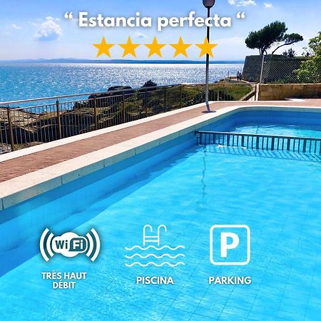 Magnifique Appartement En Front De Mer, Caneylles Roses Luaran gambar
