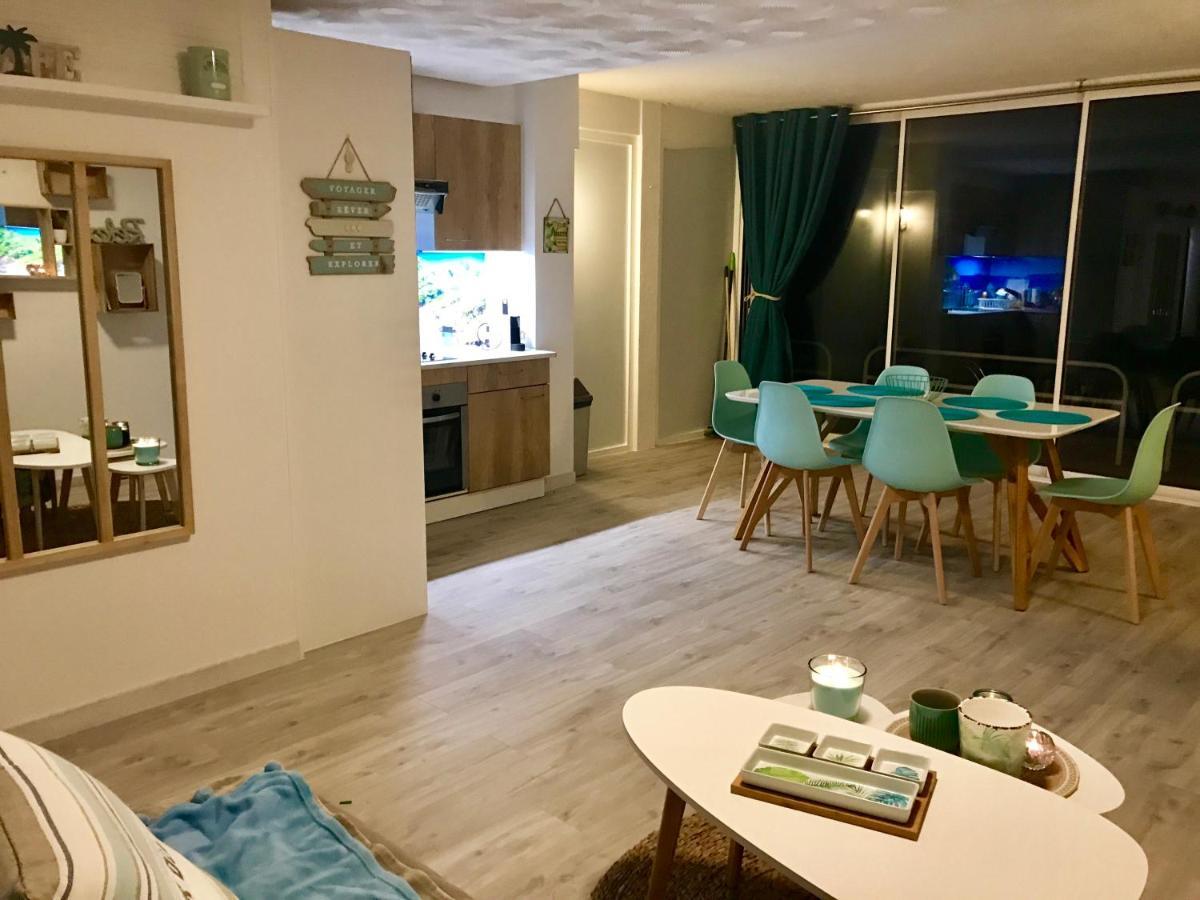 Magnifique Appartement En Front De Mer, Caneylles Roses Luaran gambar