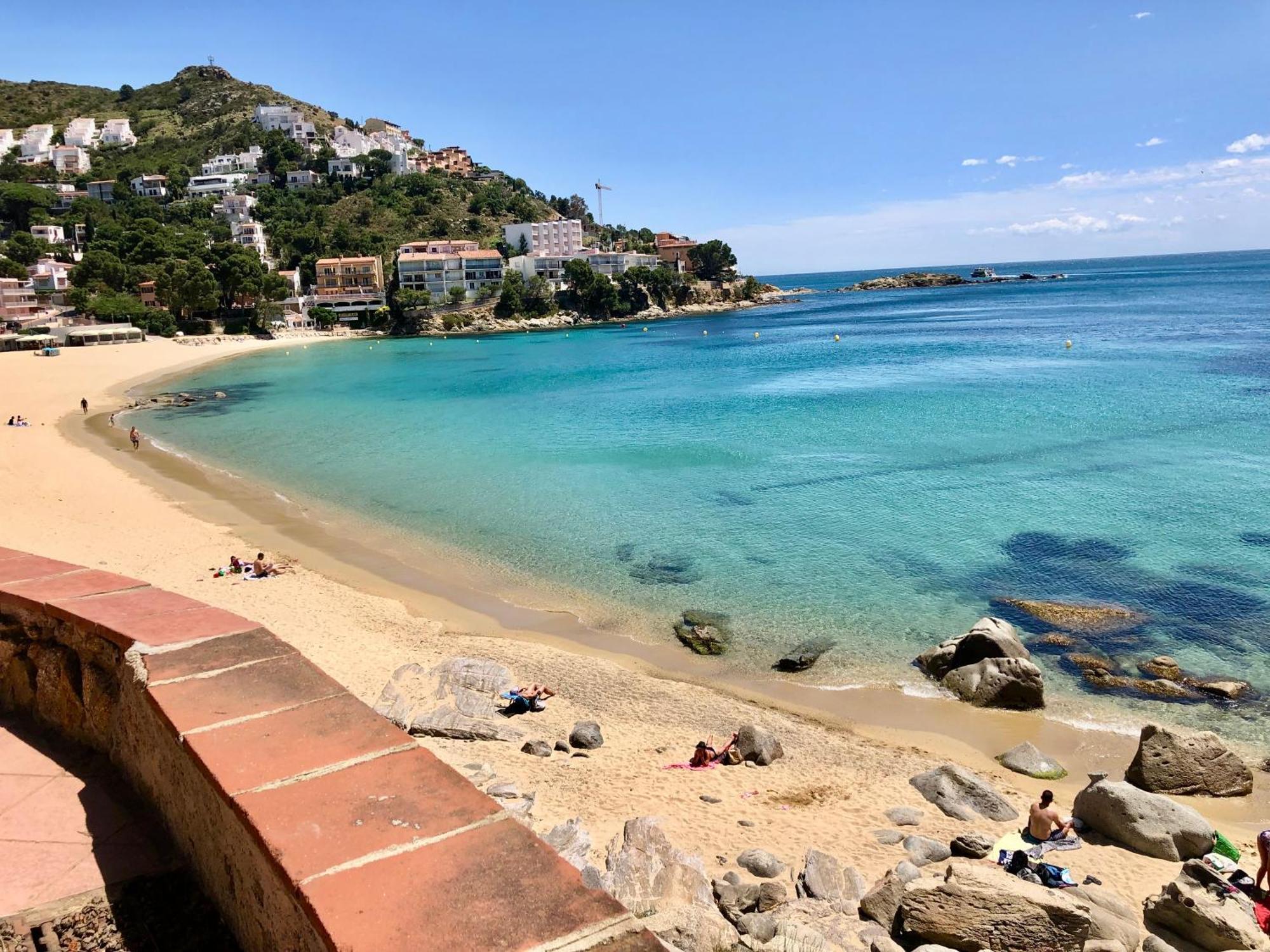 Magnifique Appartement En Front De Mer, Caneylles Roses Luaran gambar